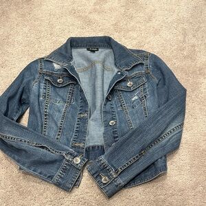 a.n.a Classic Blue Jean Jacket